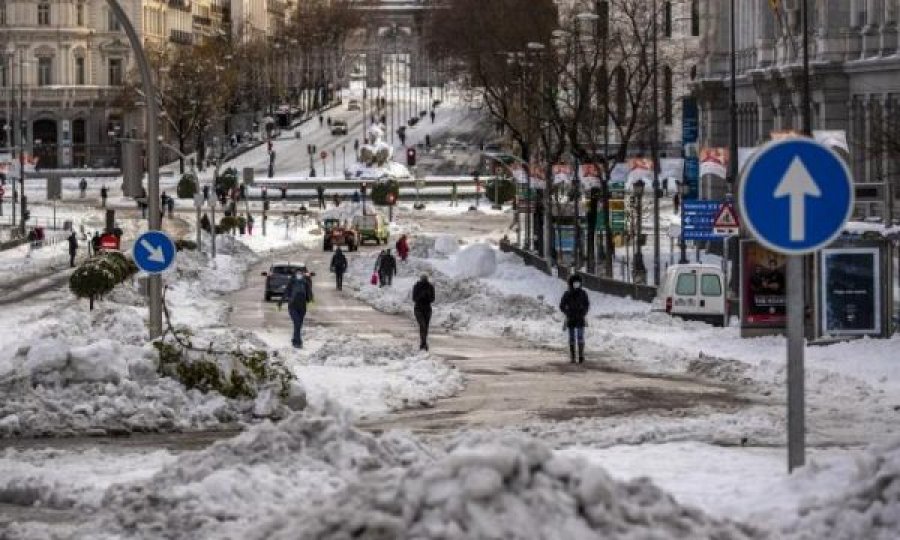Spanja regjistron temperatura -25 gradë celsius
