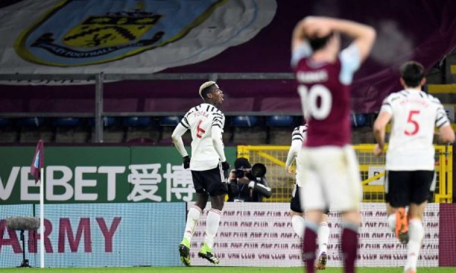 United me fitore të vështirë kundër Burnley, merr kreun e Premier Ligës