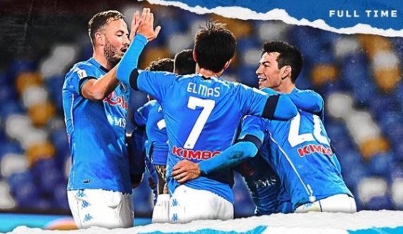 Napoli fiton me spektakël golash në ndeshjen e parë të Serie A