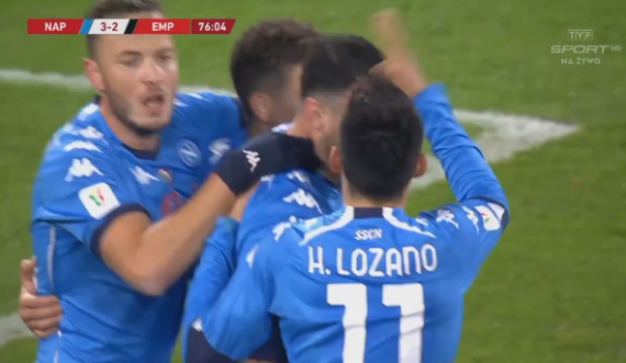 Rrahmani ka gisht në golin e tretë të Napolit