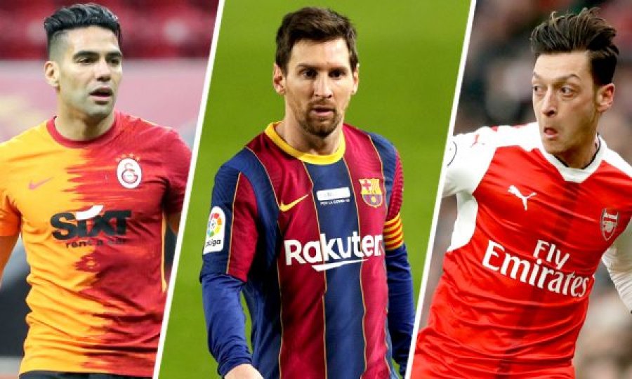 Messi, Ronaldo, Ozil dhe yjet e tjera që shpresojnë të luajnë në MLS
