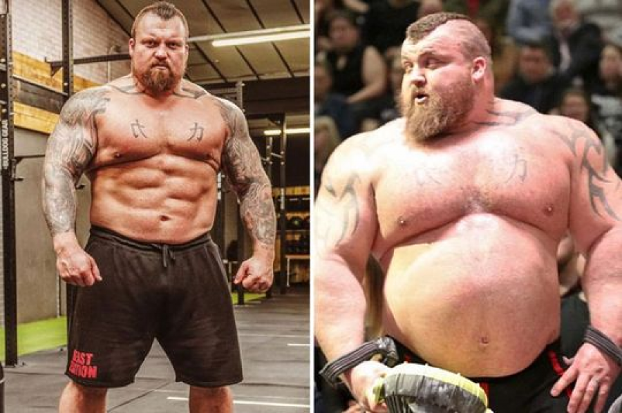 ‘Njeriu më i fortë në botë’ humbet 40 kg në dy muaj, megjithse konsumon 7,000 kalori në ditë