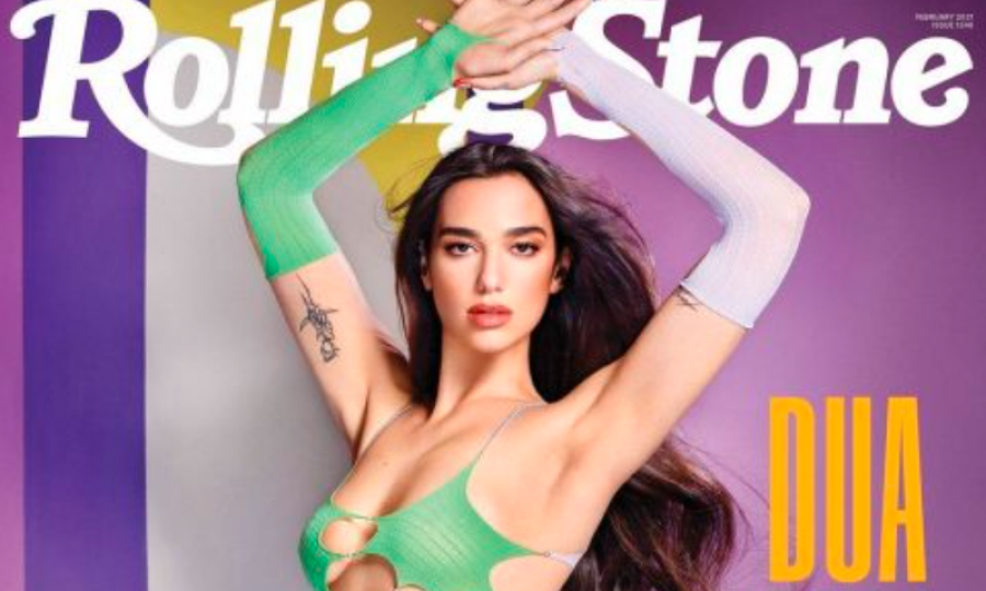 Dua Lipa në kopertinën Rolling Stone me fotot gjysmë të zhveshura