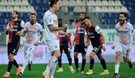 Pjesa e parë: Milan po fiton ndaj Cagliarit