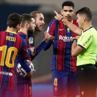 Barcelona reagon ndaj pezullimit të Messit