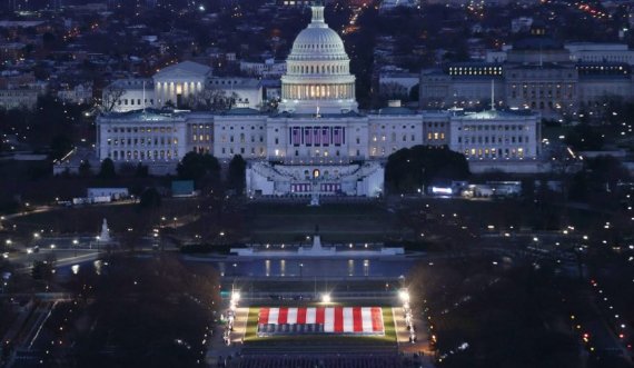 Pamje nga vendi ku do të inaugurohet Joe Biden si president