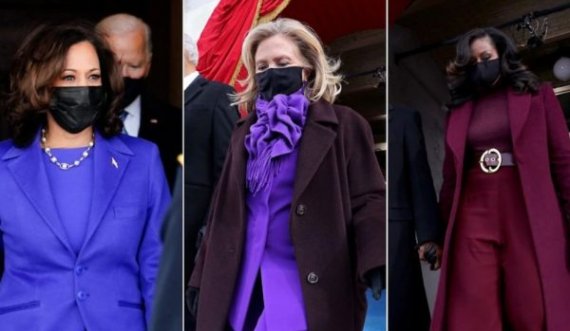 Arsyeja pse gratë ishin veshur me vjollcë në ceremoninë e inaugurimit të Joe Biden si president