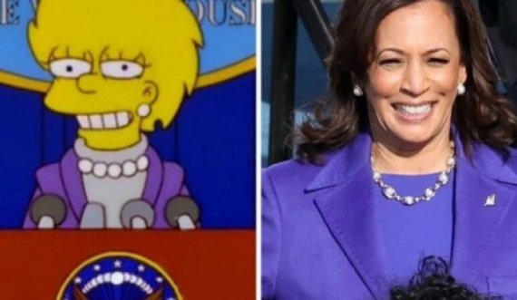 Veshja e Kamala Harris ishte parashikuar nga ‘The Simpsons’, ja detajet