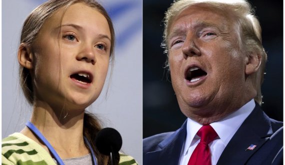 Greta Thunberg hakmerret ndaj Donald Trump