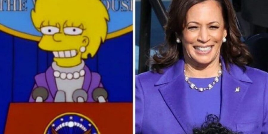 Veshja e Kamala Harris ishte parashikuar nga ‘The Simpsons’, ja detajet