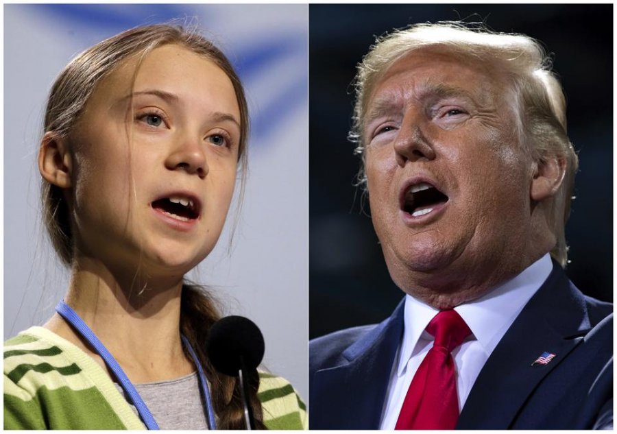 Greta Thunberg hakmerret ndaj Donald Trump