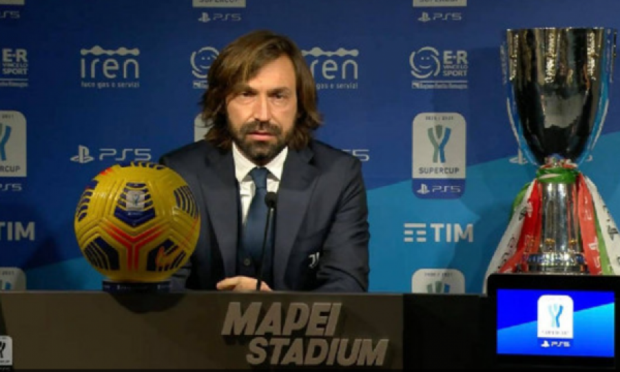 Pirlo i lumtur që e fitoi trofeun e parë si trajner