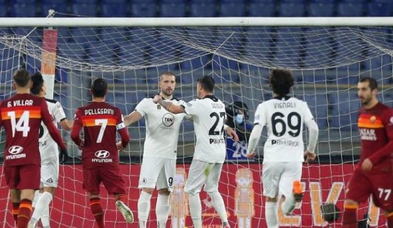 Zyrtare: Roma humbet nga Spezia 3-0, në tavolinë