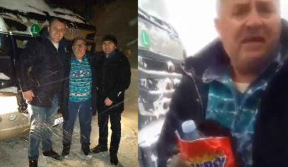 Shpëtohet shqiptari që kishte mbetur i bllokuar tri ditë në borë në Mal të Zi