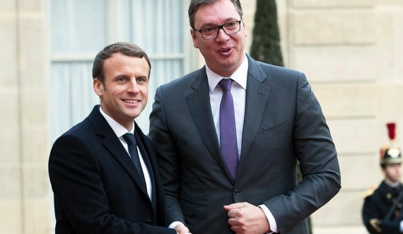 Emmanuel Macron e pret të hënën Aleksandër Vuçiqin në Paris