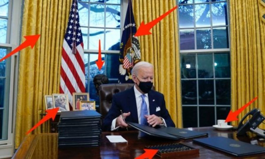 U përfol shumë për dekorimin e Zyrës Ovale, kuptimi i gjësendeve që Joe Biden i ka vendosur në Shtëpinë e Bardhë