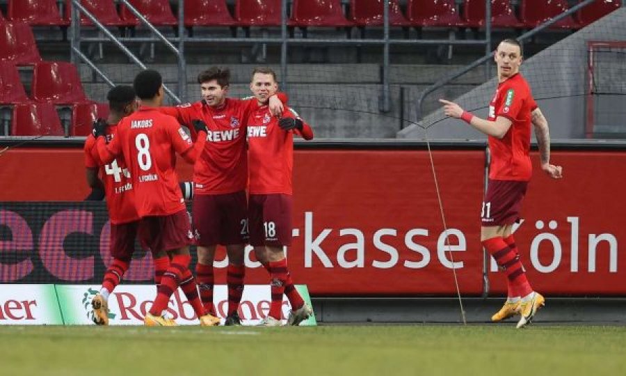 Elvis Rechebeçaj shënon gol të bukur për Kolnin në Bundësligë