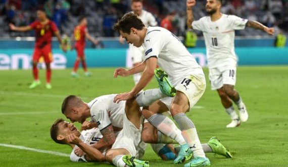 Italia vazhdon me super paraqitje në “Euro 2020”, kualifikohet n’gjysmëfinale pasi e eliminoi Belgjikën