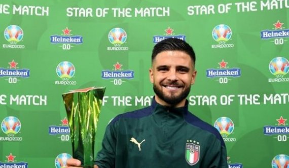 Insigne, lojtar i ndeshjes Belgjikë-Itali