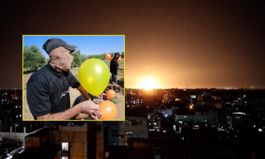  Izraeli sulmon Gazën nga ajri pas lëshimit të balonave zjarrvënës nga palestinezët 