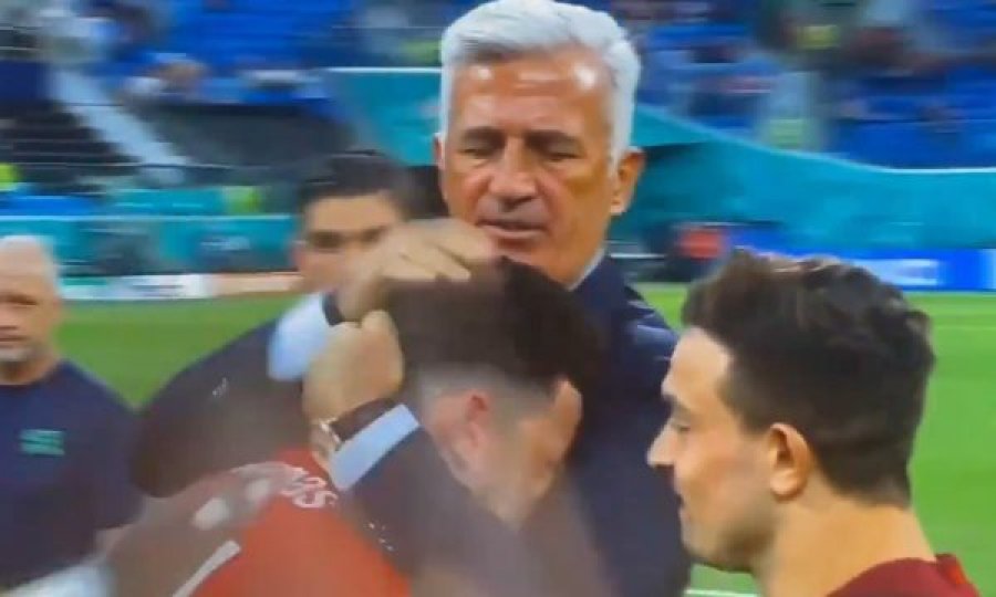 Humbi penalltinë kundër Spanjës, s’mund t’i ndalë lotët shoku i Xherdan Shaqirit