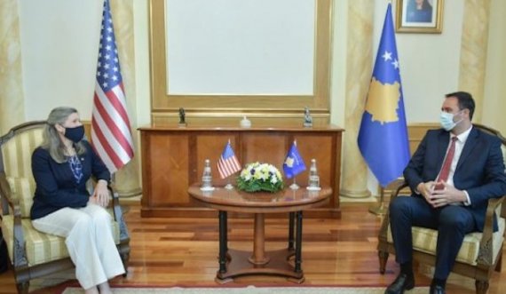 Glauk Konjufca në takim me senatoren amerikane: Roli i SHBA-së është i domosdoshëm për të ardhmen e Kosovës 