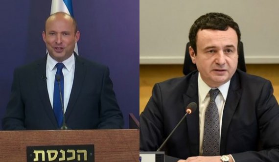 Kryeministri i ri i Izraelit i shkruan letër Kurtit, e falenderon për ambasadën në Jerusalem