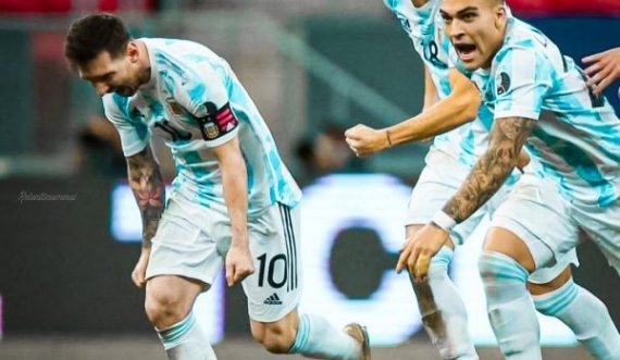 Pamje: Shpërthimi emocional dhe plot pasion i Messit gjatë penalltive Argjentinë – Kolumbi