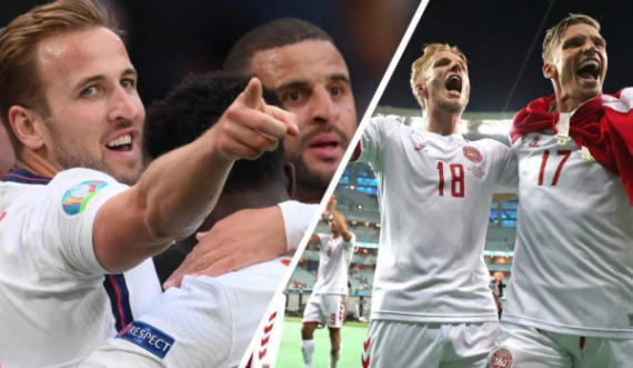 Anglia përballet me Danimarkën, synon finalen e parë në 55 vitet e fundit