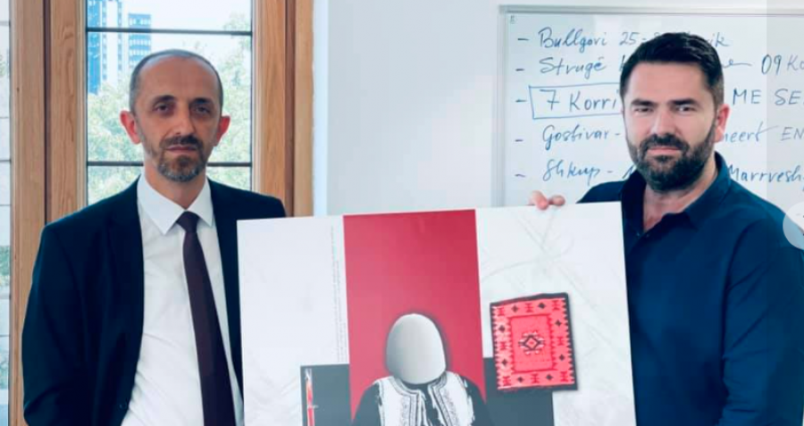 Vepra e sekretarit shtetëror Valmir Aziri dhuratë për hapësirat e reja të Ansamblit Nacional