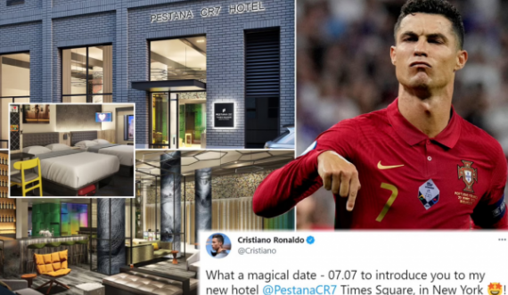Pamje: Ronaldo hap hotel të vetin luksoz edhe në Nju Jork, kaq kushton nata