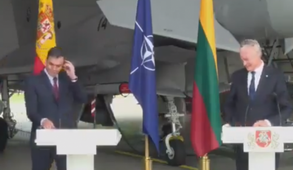 Shfaqet aeroplani luftarak rus, kryeministri spanjoll e presidenti lituanez ikin në panik