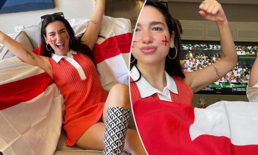 “Po vjen në shtëpi”, Dua Lipa i gëzohet kalimit të Anglisë në finale