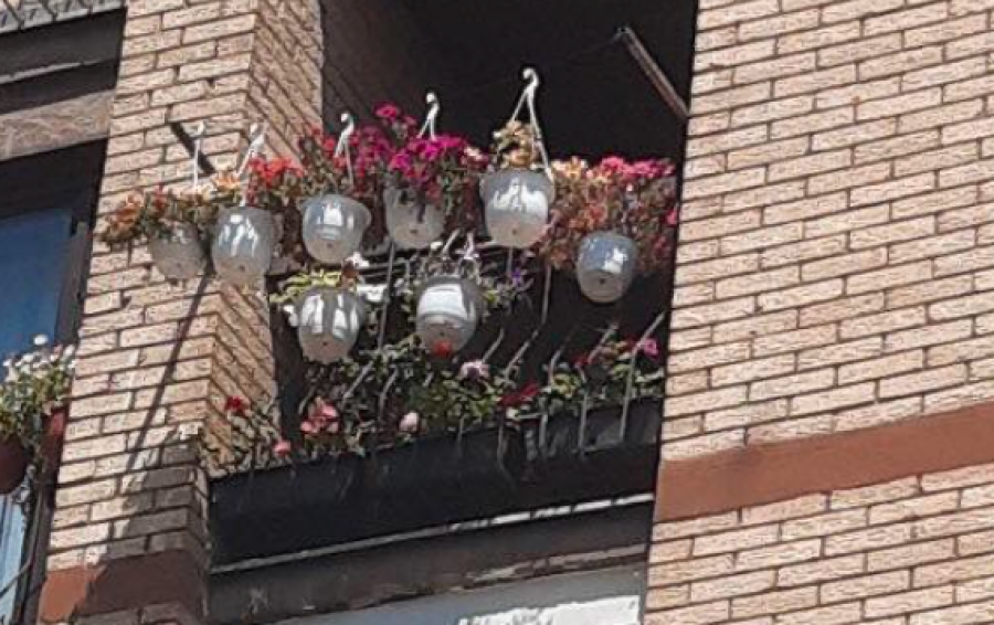 Saksitë me lule të varura rrezikojnë jetën e qytetarëve në Prishtinë