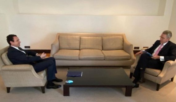 Kryeministri Kurti tregon se çfarë u bisedua në takim me ambasadorin e ShBA-së në Greqi, Geoffrey Pyatt