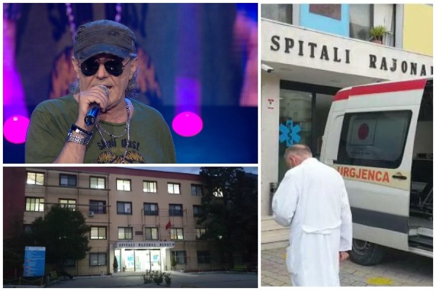 Po këndonte në koncert/ Aleksandër Gjoka ndihet keq në skenë, dërgohet me urgjencë në spital