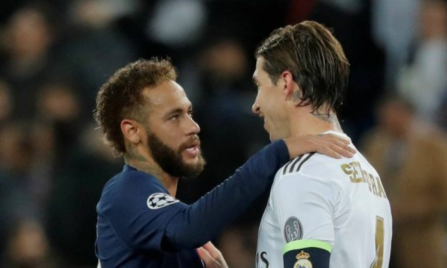 Neymar i komenton Ramosit: “Mirëserdhe vëlla”