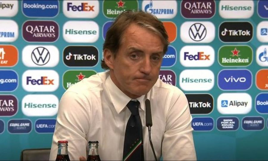 Mancini: Më Spanjën do të jetë e vështirë, por ne jemi Italia