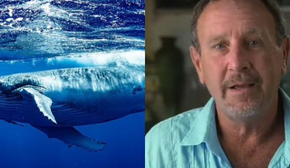 Rrëfehet peshkatari që pretendon se shpëtoi i gjallë pasi u gëlltit nga balena
