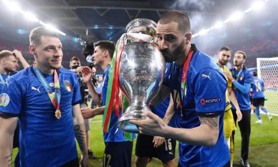 “Hani më shumë pasta” – Bonucci tallet me anglezët pas triumfit të Italisë në Euro 2020