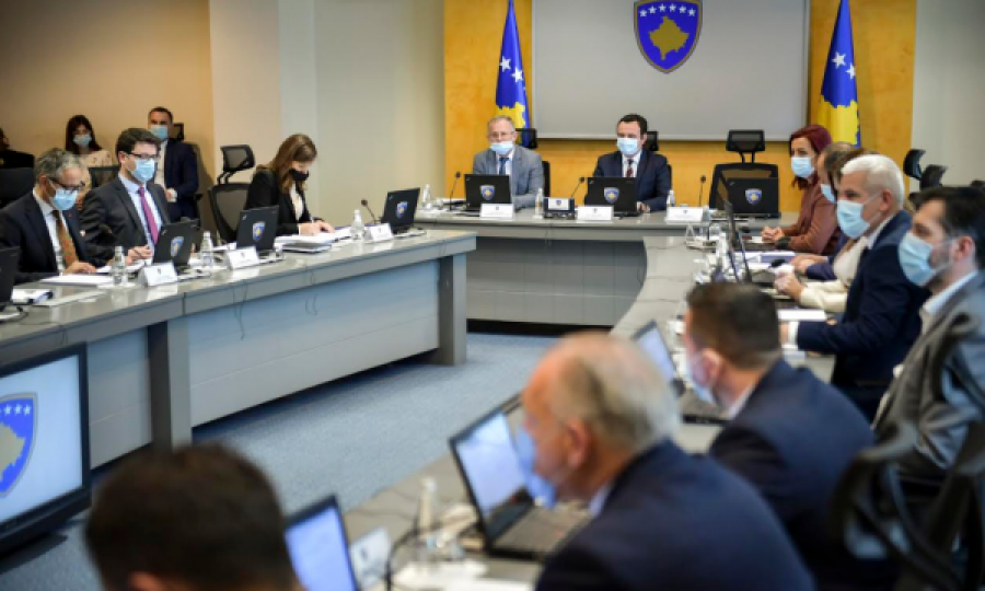 Qeveria e Kosovës mblidhet në orën 15:00