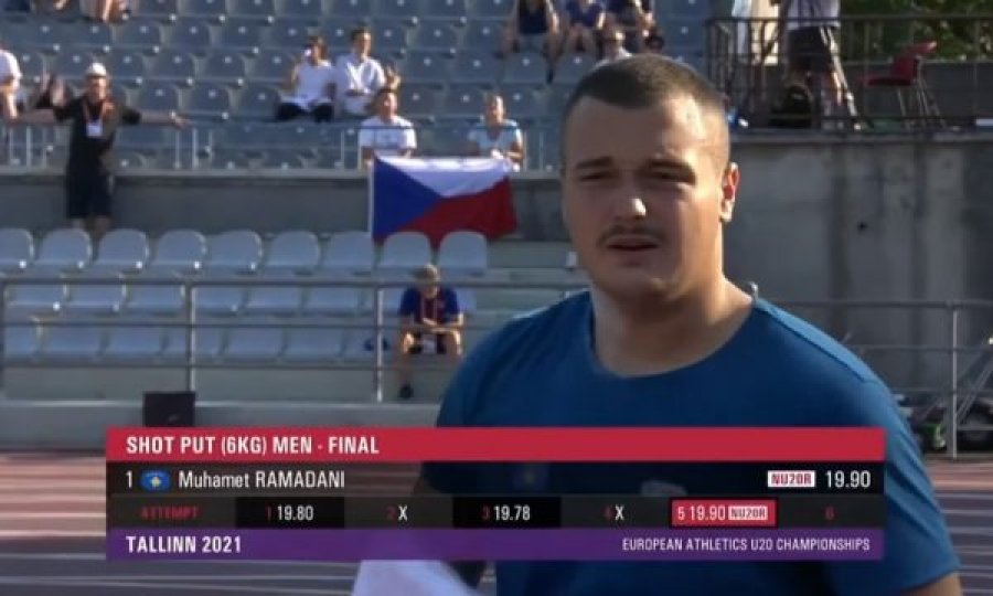 Kosova fiton medalje në Evropianin U20 në Estoni