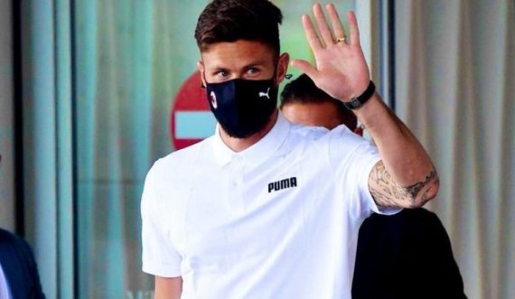 Giroud është duke kryer testet mjekësore te Milani