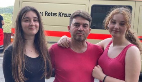 Babai nga Kosova gjen të bijat që i humbën pas reshjeve në Gjermani, ia shpëtuan me helikopter