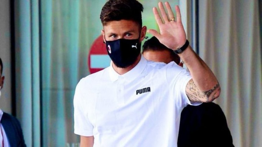 Giroud është duke kryer testet mjekësore te Milani