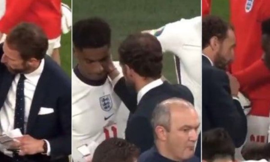 Del videoja kur Southgate u kërkoi Sanchos, Rashfordit dhe Sakas të gjuanin penalltitë