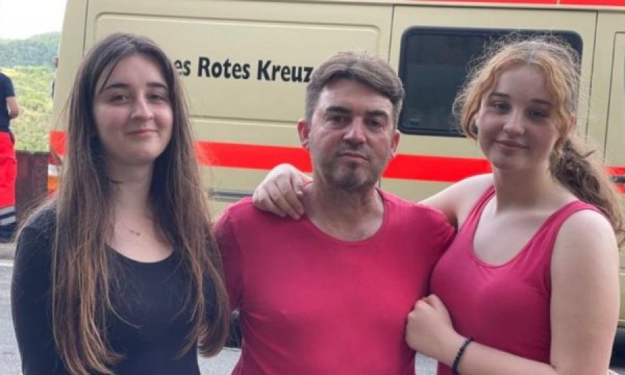 Babai nga Kosova gjen të bijat që i humbën pas reshjeve në Gjermani, ia shpëtuan me helikopter