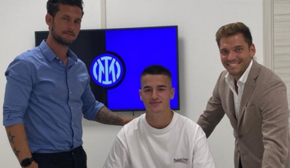 Zyrtare: Andi Hoti nënshkruan kontratë profesionale me Interin
