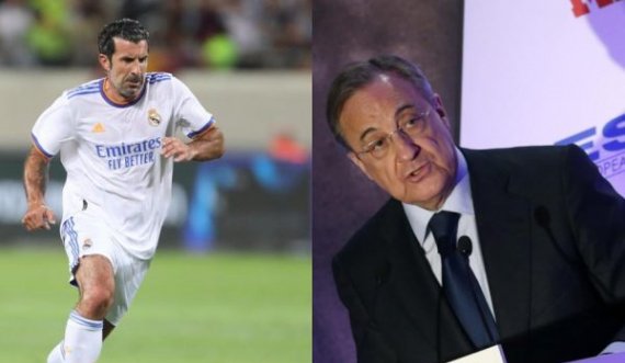 Reagon Figo, pasi u quajt bir b*shtre nga presidenti i Real Madridit Florentino Perez