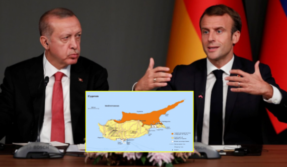 Franca prapë del kundër Turqisë, i ofron përkrahje Qipros